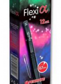 Długopis Flexi Alpha czarny (12szt) PENMATE