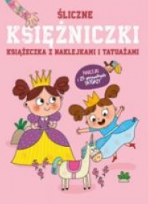 Książeczka z naklejkani i tatuażami - Księżniczki