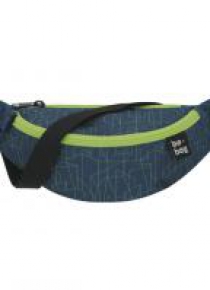 Saszetka nerka Be.Bag Be. Agile Geo Lines Blu