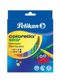 Flamastry Colorella Star C302 12 kolorów