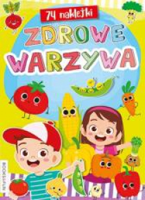 Kolorowanka. Zdrowe warzywa