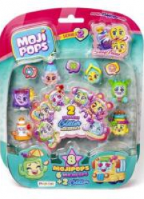MojiPops figurki 6 + 2 glitter seria 2