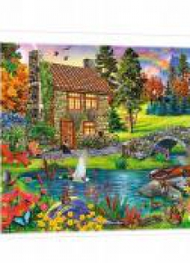 Puzzle 6000 Chatka w górach TREFL