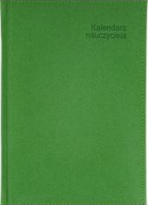 Kalendarz Nauczyciela A5 2020/2021 Demin zielony