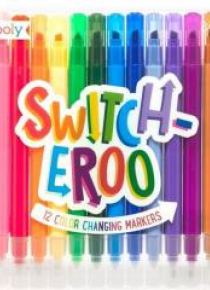 Flamastry zmieniające kolor Switch-Eroo 12 sztuk
