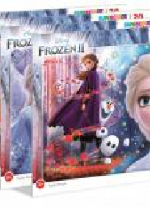 Puzzle ramkowe 30 Super Kolor Frozen 2