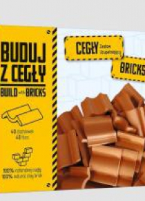 Brick Trick - Buduj z cegły dachówki 40 sztukTREFL