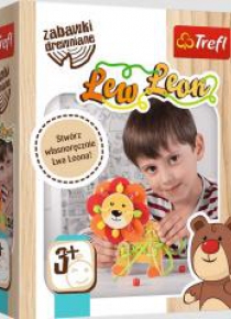 Zabawka drewniana - Lew Leon TREFL