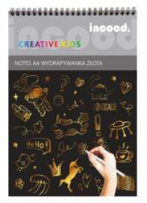 Notes wydrapywanka złota A4