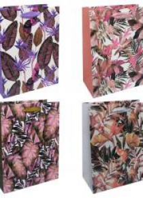 Torba prezentowa 18x23 kwiaty vintage