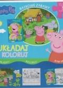 Świnka Peppa. Układaj i koloruj cz. 2