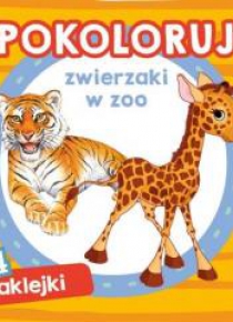 Pokoloruj zwierzaki w zoo