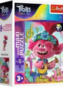 Puzzle 20 miniMaxi W muzycznym świecie Troli 1