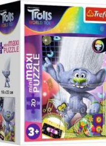 Puzzle 20 miniMaxi W muzycznym świecie Troli 3