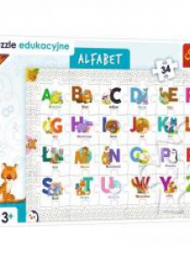 Puzzle Edukacyjne 34 Alfabet TREFL