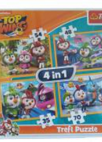 Puzzle 4w1 Ptasia Akademia TREFL