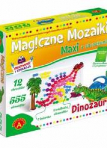 Magiczne mozaiki - Dinozaury 555 ALEX