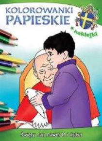 Kolorowanki papieskie. Św. Jan Paweł II i dzieci