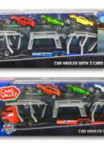 City Laweta z 3 samochodami mix