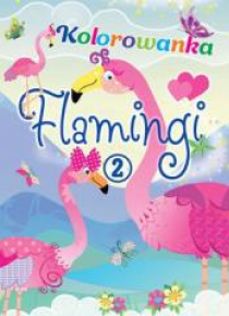 Flamingi. Kolorowanka 2