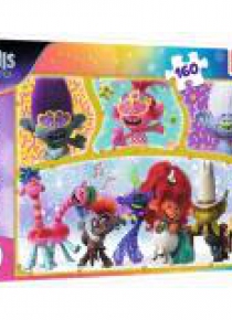 Puzzle 160 Wesoły świat Troli TREFL
