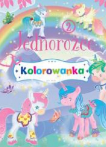 Jednorożce. Kolorowanka 2