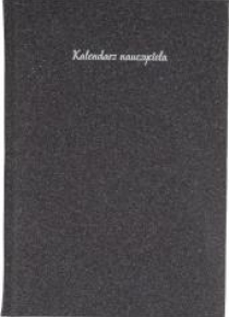 Kalendarz Nauczyciela A5 2020/2021 Natura czarny