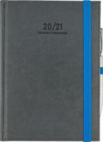 Kalendarz Nauczyciela A5 2020/2021 Nebraska szary