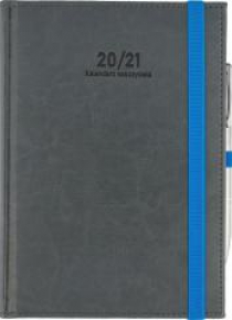 Kalendarz Nauczyciela A5 2020/2021 Nebraska szary