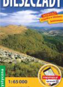 Bieszczady mapa turystyczna 1:65 000 w.2020