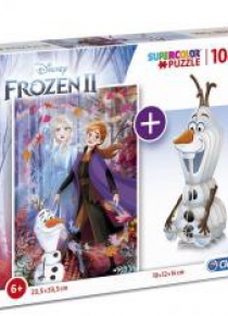 Puzzle 104 3D model Frozen 2