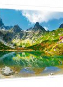 Puzzle 1000 Schronisko nad Zielonym Stawem TREFL