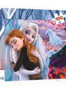 Puzzle 100 Razem na zawsze Frozen TREFL
