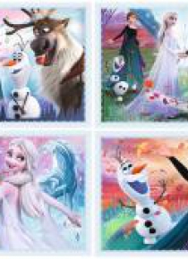 Puzzle 4w1 W magicznym lesie TREFL