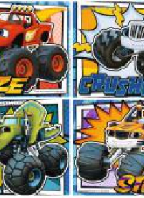 Puzzle 4w1 Blaze i jego przyjaciele TREFL