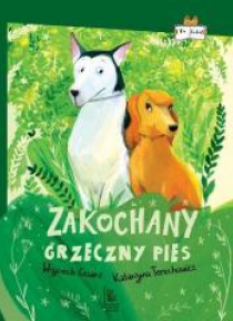 Zakochany grzeczny pies
