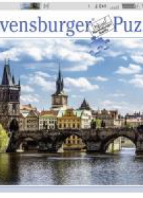 Puzzle 1000 Widok na Most Karola