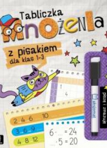 Tabliczka mnożenia z pisakiem dla kl. 1-3