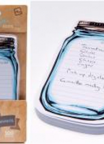 MasonJar Notes słoik lista zakupów