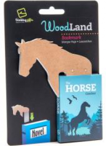 WoodLand Horse drewniana zakładka do książki - koń