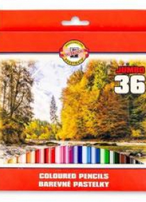Kredki Omega Jumbo 36 kolorów