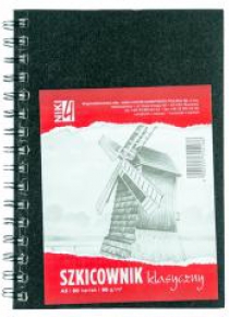Szkicownik A5/80K 98g spirala