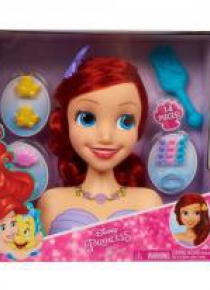 Disney Princess głowa do stylizacji Ariel