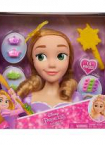 Disney Princess głowa do stylizacji Roszpunka