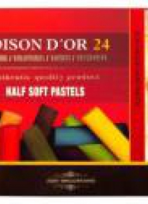 Pastele suche połówki 8544 Toison D'or 24 kolory