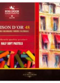 Pastele suche połówki 8546 Toison D'or 48 kolory