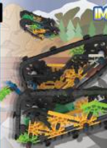 K'nex Imagine - Zestaw konstrukcyjny czołg 4WD