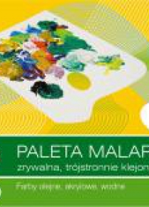 Paleta malarska 23x30 zrywalna 40 arkuszy