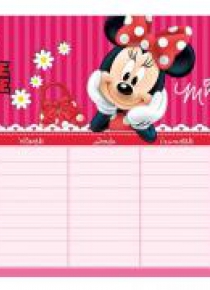 Plan lekcji Minnie (25szt) DERFORM