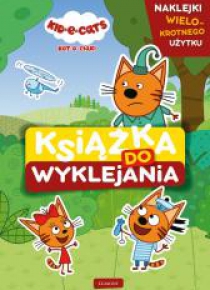 Kot-o-ciaki. Ksiażka do wyklejania